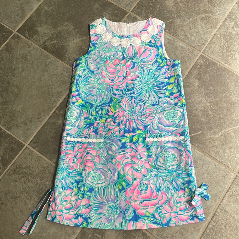 VGUC Lilly Pulitzer girls shift dress size 10.